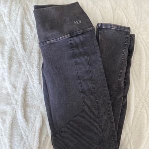 Nux legging size large gray compressive like new